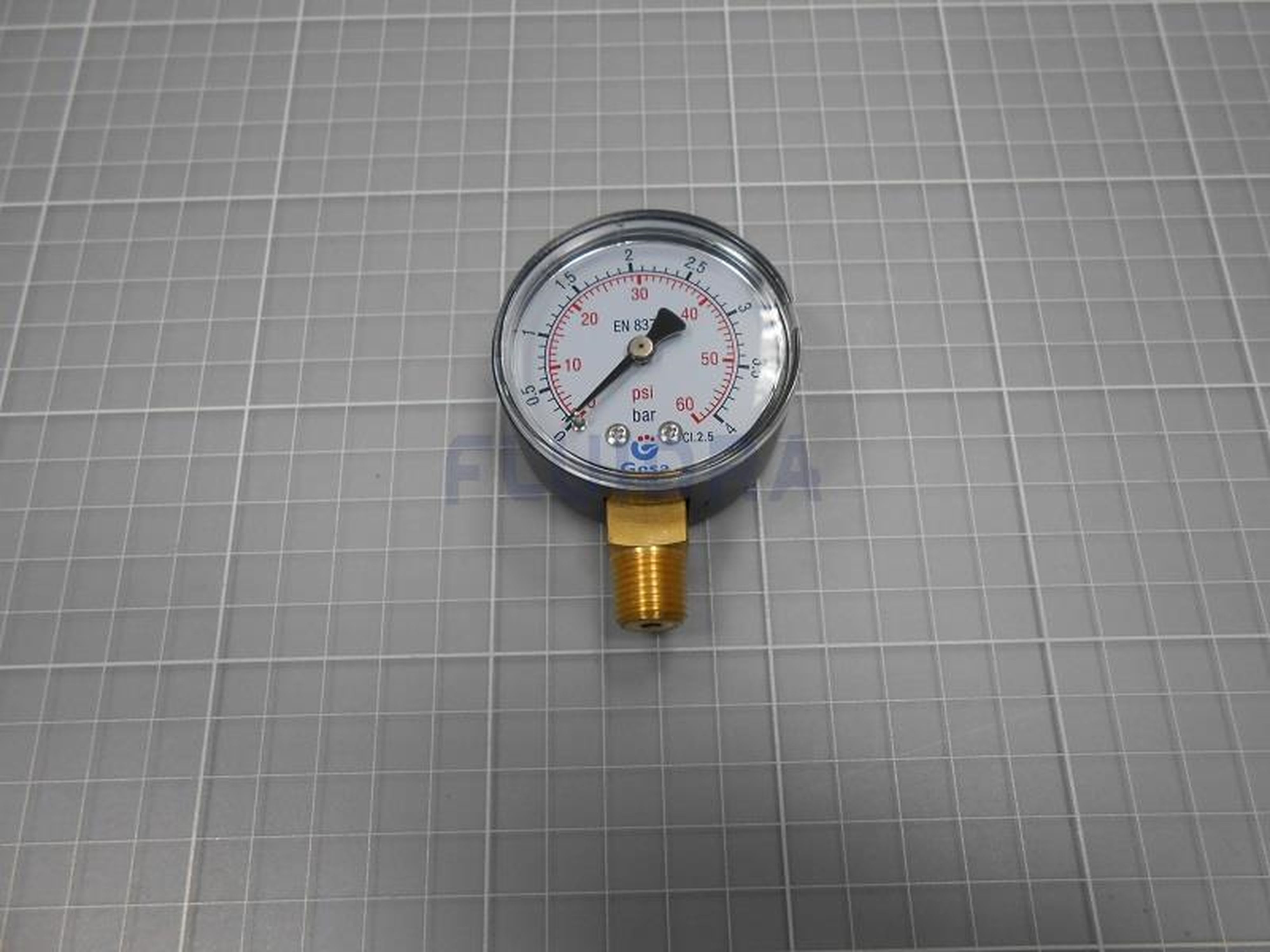 Astralpool - MANOMETRE RADIAL 1/4" 0-4 BAR D.50