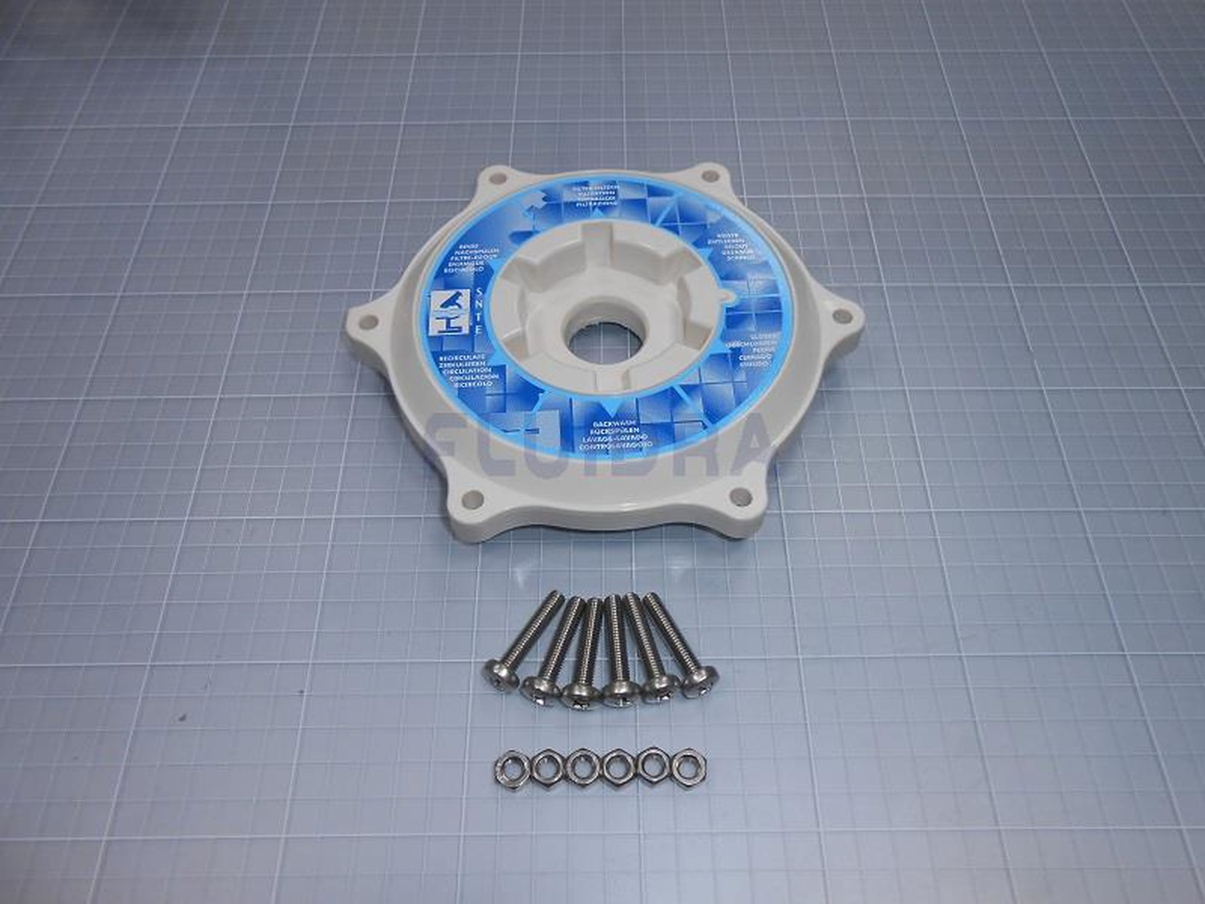 Astralpool - COUVERCLE BLANC VANNE 1"1/2 MIDAS