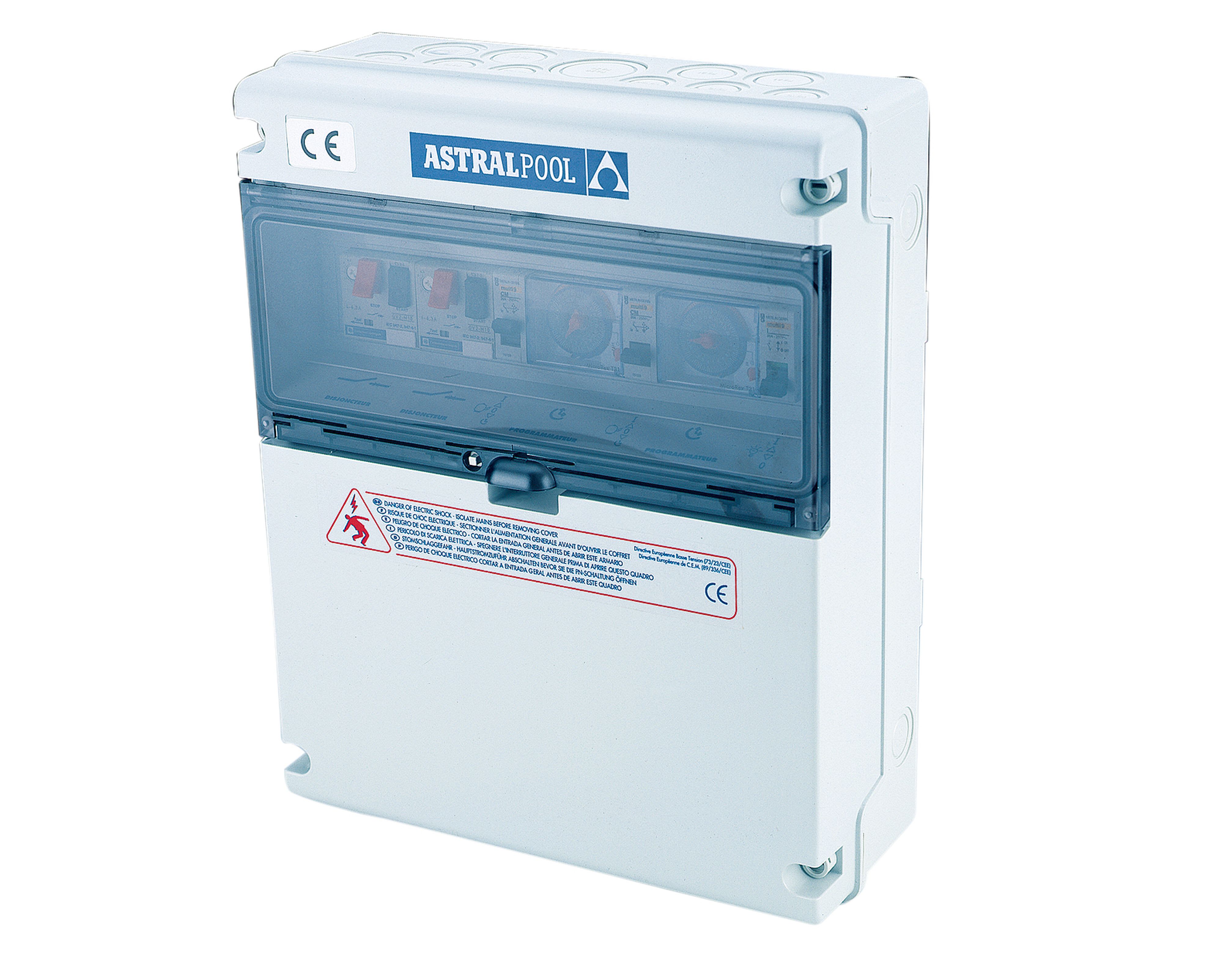 Astralpool - Coffret Luxe Filt + Transfo 100W(Led) + Surp + Disj Monte 4À6A