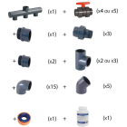 Astralpool - Kit Plomberie Ø 50 Mm (Local T