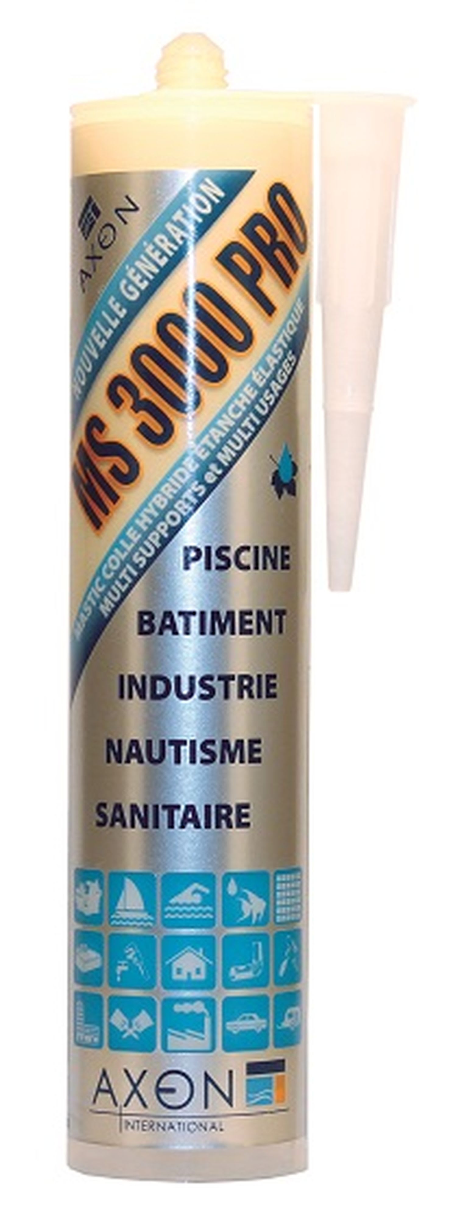 Astralpool - MS3000 PRO PIERRE 290ML MASTIC COLLE