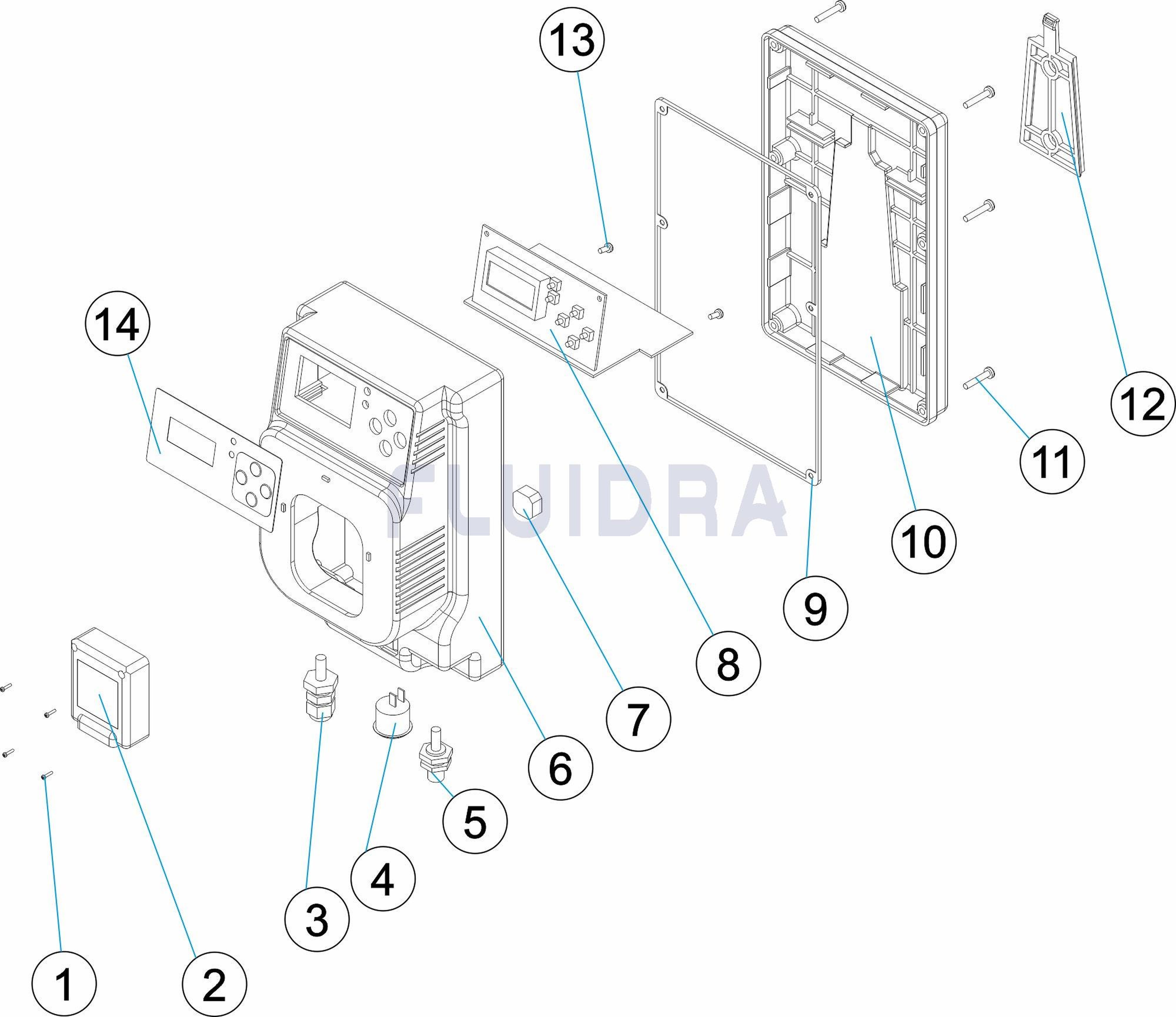 Astralpool - Pompe doseuse Rx pro chlor'in