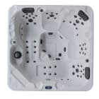 Astralpool - Spa 5 Places Maguana Cuve Blanche Habillage Synthétique Gris Anthracite