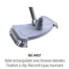 Astralpool - Aspirateur Liner Clip Avec Brosses Laterales Luxe