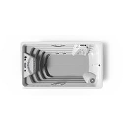 Astralpool - SPA SWIMSPA COMPACT BLANC ENC COMPLET+FC