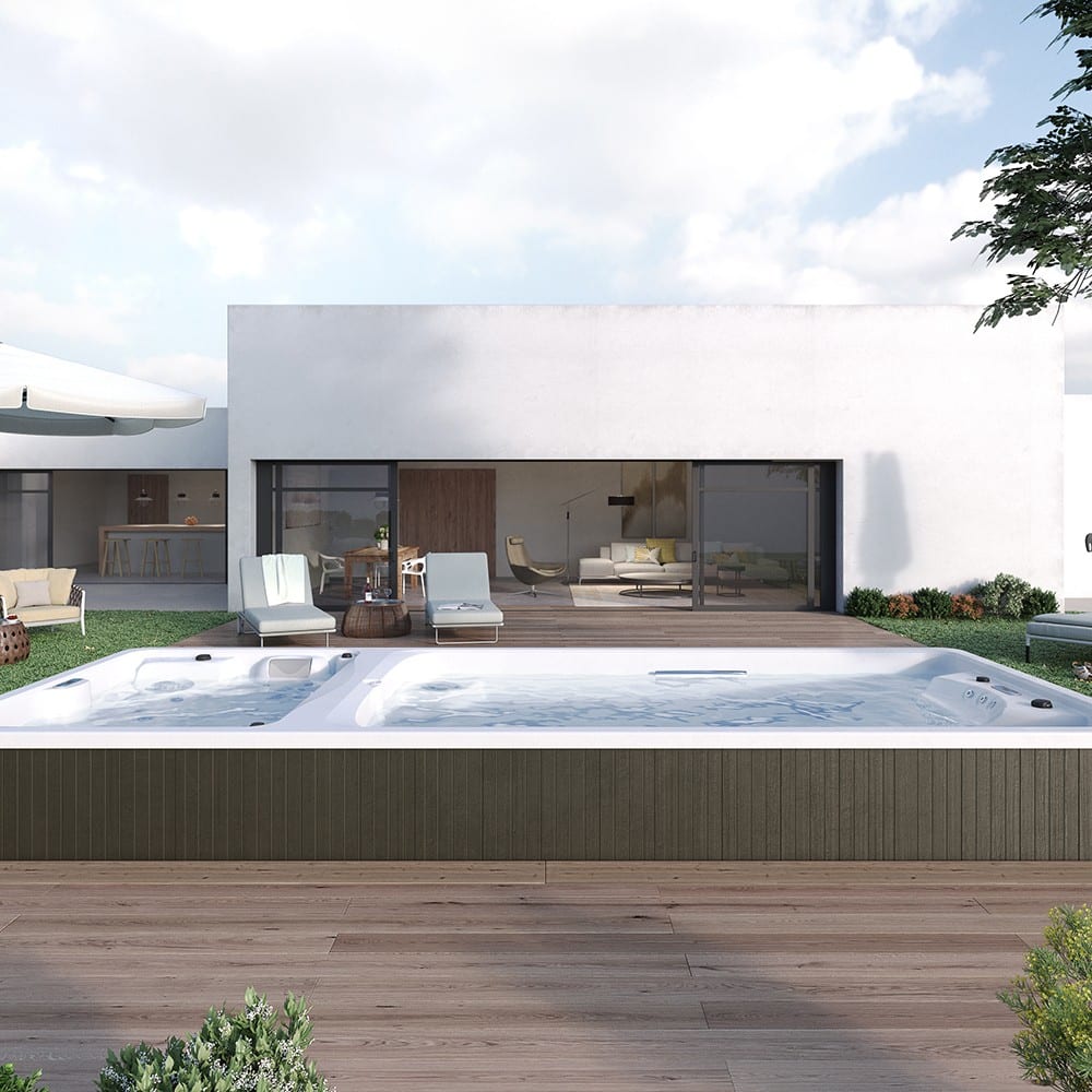 Astralpool - SPA SWIMSPA DUAL BLANC SANS HABILLAGE