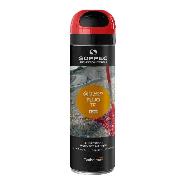 Astralpool - Traceur Chantier FLUO TP 500ml Orange