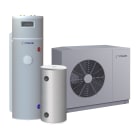 Intuis Thermo - Pompe à chaleur Air/Eau HTi70 14kW mono+Pilote DS170D +ballon 40L, Hte T°C- R290