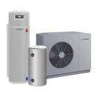 Intuis Thermo - Pompe à chaleur Air/Eau HTi70 11kW tri +Pilote DS170D +ballon 40L, Hte T°C- R290