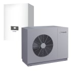 Intuis Thermo - PAC Air/Eau HTi70 11kW triphasé + Pilote PREMIUM+, monobloc, Hte T°C-R290
