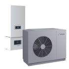 Intuis Thermo - PAC Air/Eau HTi70 14kW triphasé + Pilote HYBRIDE GAZ, monobloc, Hte T°C.-R290