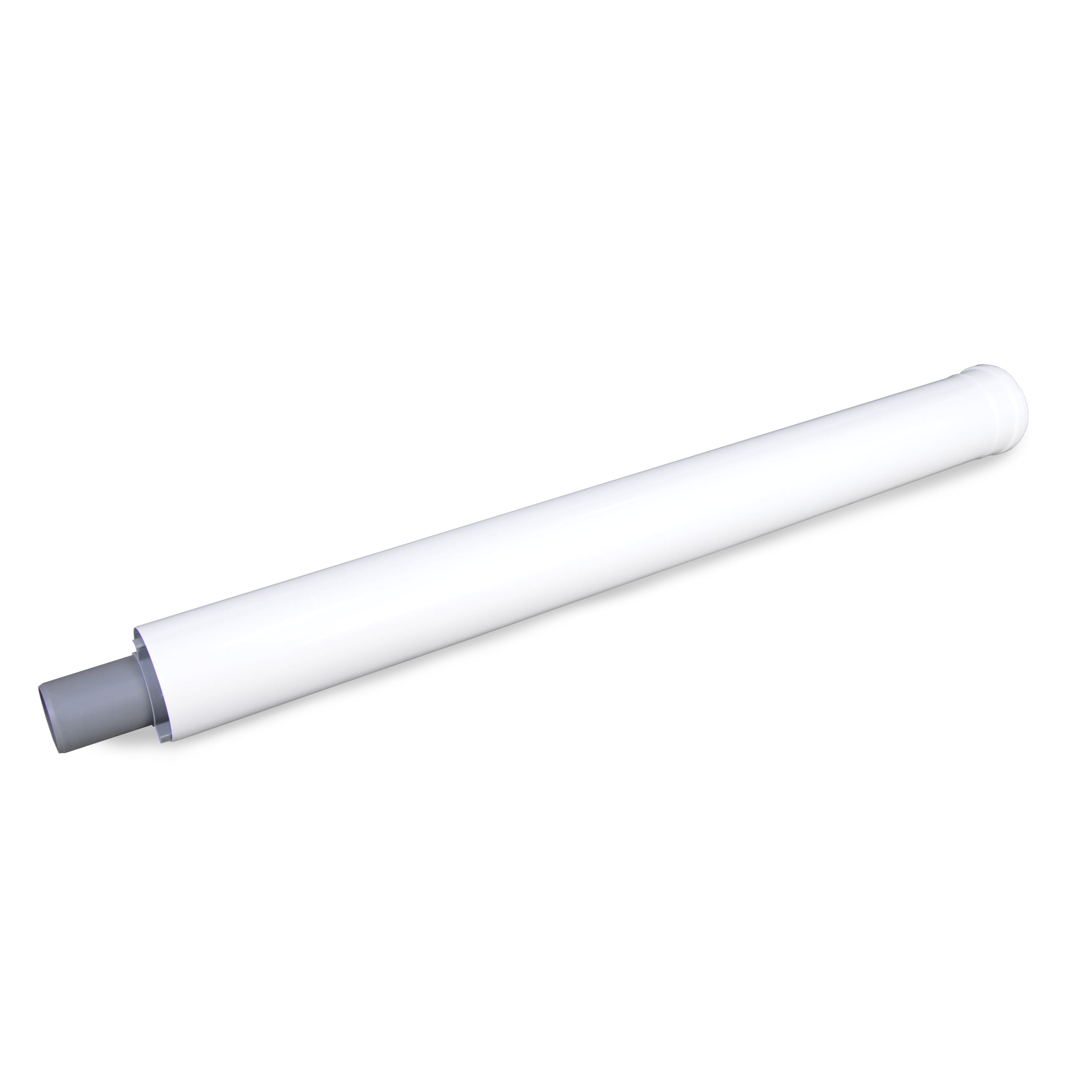 Intuis Thermo - Allonge de ventouse 1 m, Ø 60/100 mm pour chaudière ACC_LELIA+