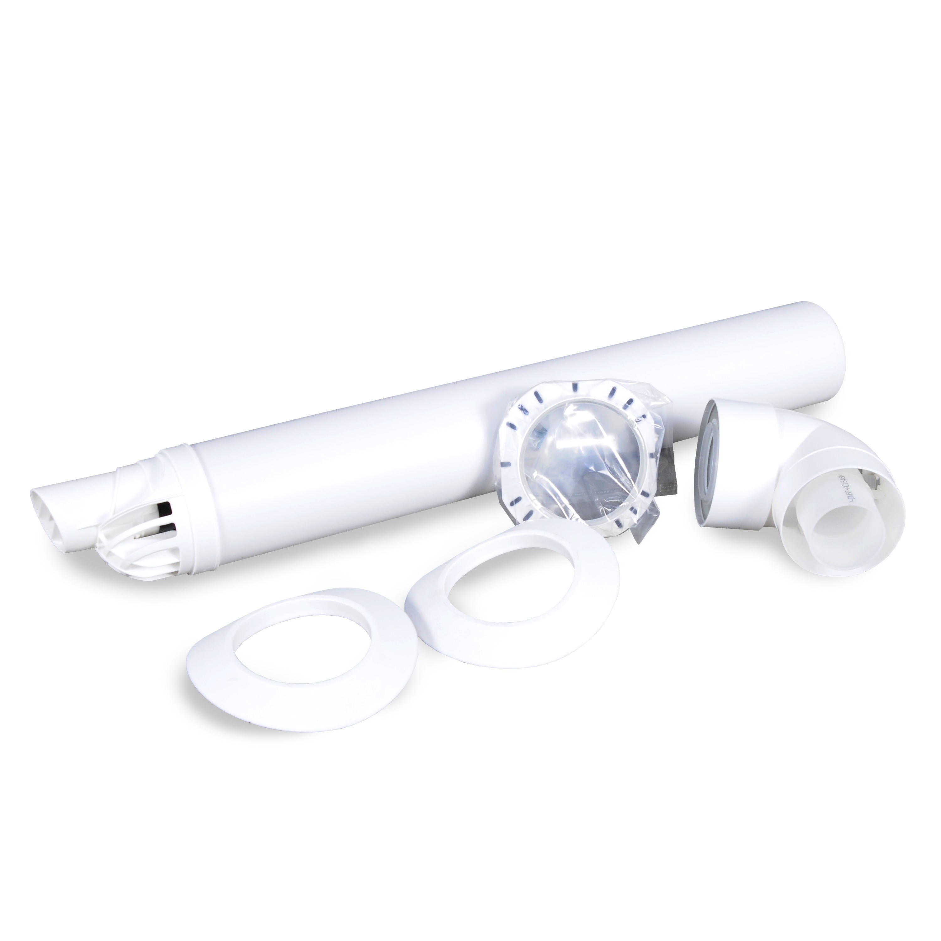 Intuis Thermo - Ventouse horizontale en Ø 60/100 mm, lg max 14 m pour chaudière ACC_LELIA+