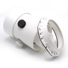 Intuis Thermo - Adaptateur à bride verticale en Ø 60/100 mm pour ventouse