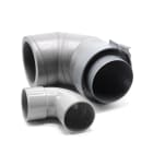 Intuis Thermo - Coude 90° isolé Ø 80/125 mm, pour CET in tuis