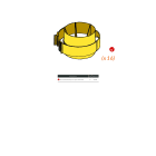 Intuis Thermo - Raccord d?assemblage pour gaine isolée Ø 125 mm ? x 16 pièces