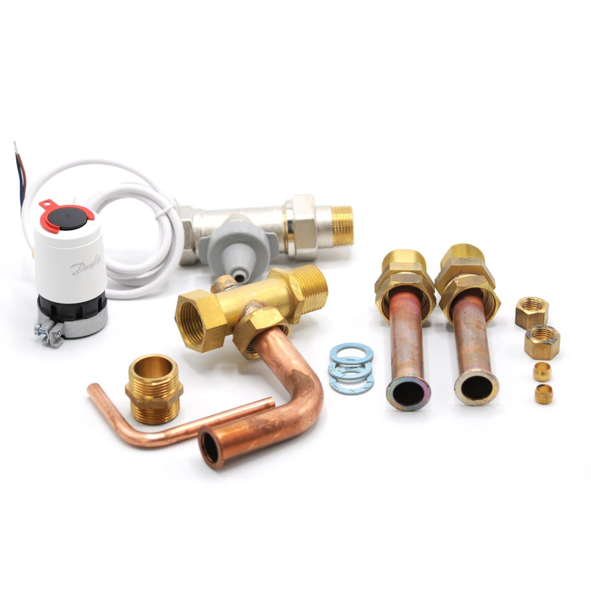 Intuis Thermo - Vanne 2 voies motorisée pour contrôle du circuit direct pour Thorix