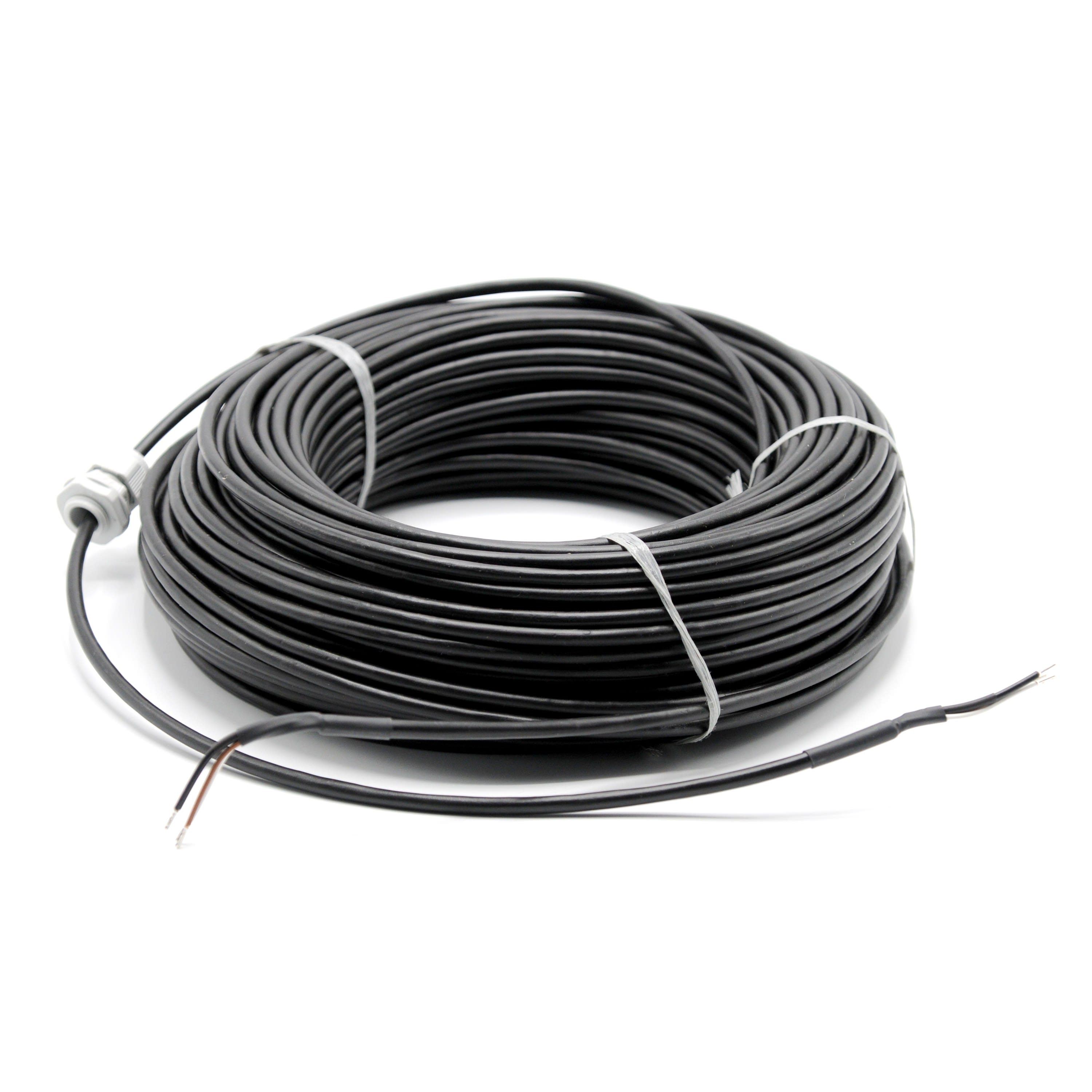 Intuis Thermo - Câble blindé 2 fils - longueur 50 m - bus de commande