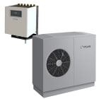 Intuis Thermo - PAC Air/Eau HTi70 8kW triphasé + Pilote ORIUM 3S, monobloc, Hte T°C-R290