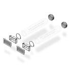 Intuis Thermo - Kit de Raccordement avec grille de reprise en partie haute, ø160 gainé