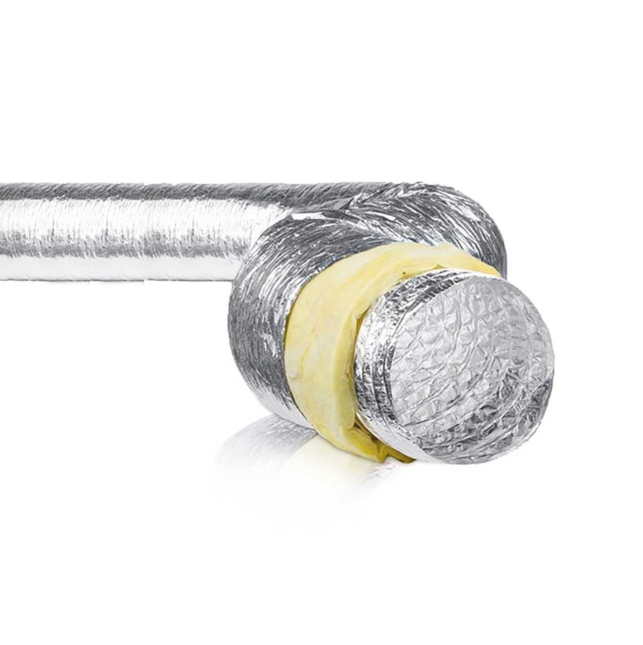 Intuis Thermo - Gaine souple isolée Ø160 - Longueur 10 mètres