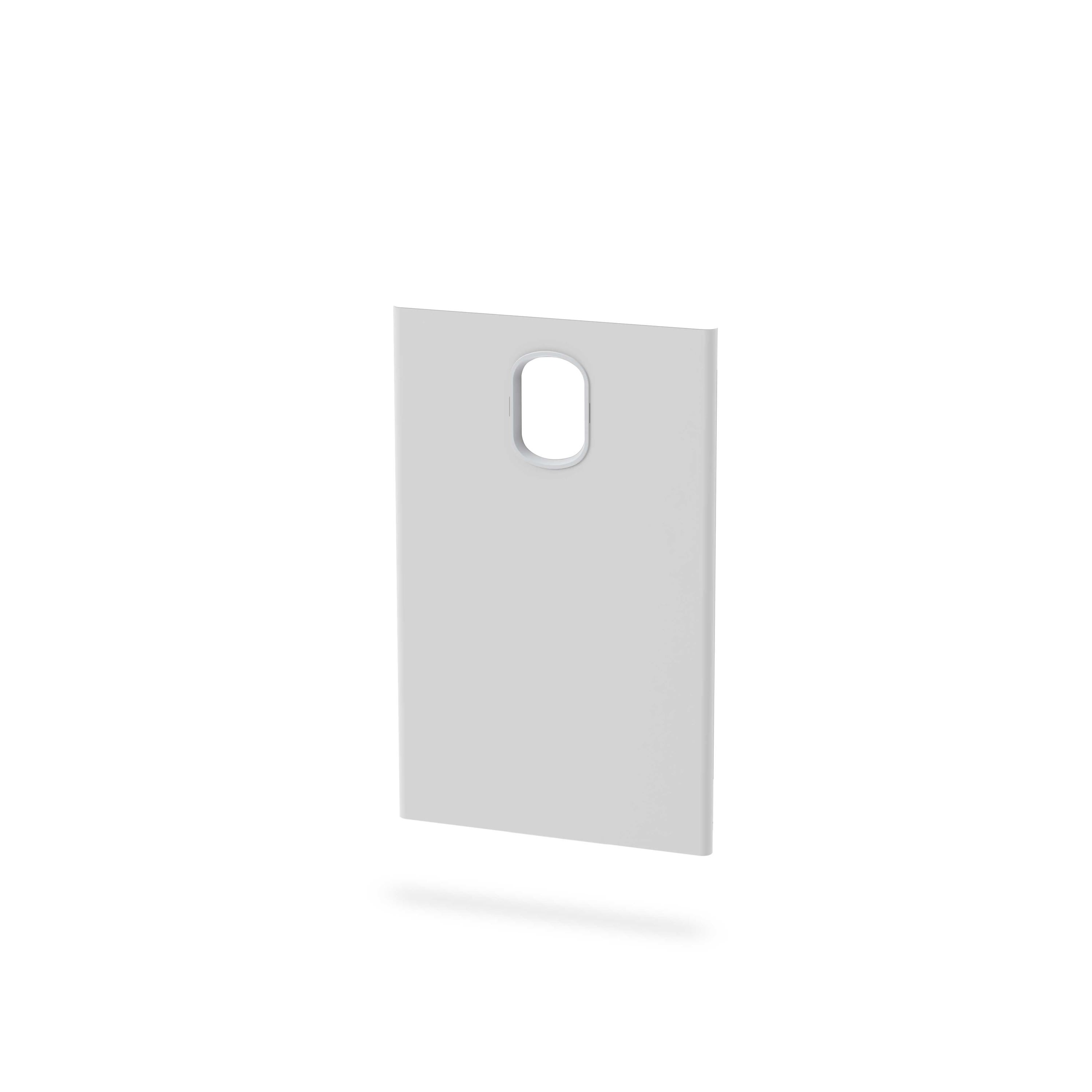 Intuis Thermo - Façade en acier blanc pour habiller la partie basse du Zé7