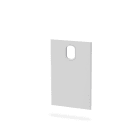 Intuis Thermo - Façade en acier blanc pour habiller la partie basse du Zé7