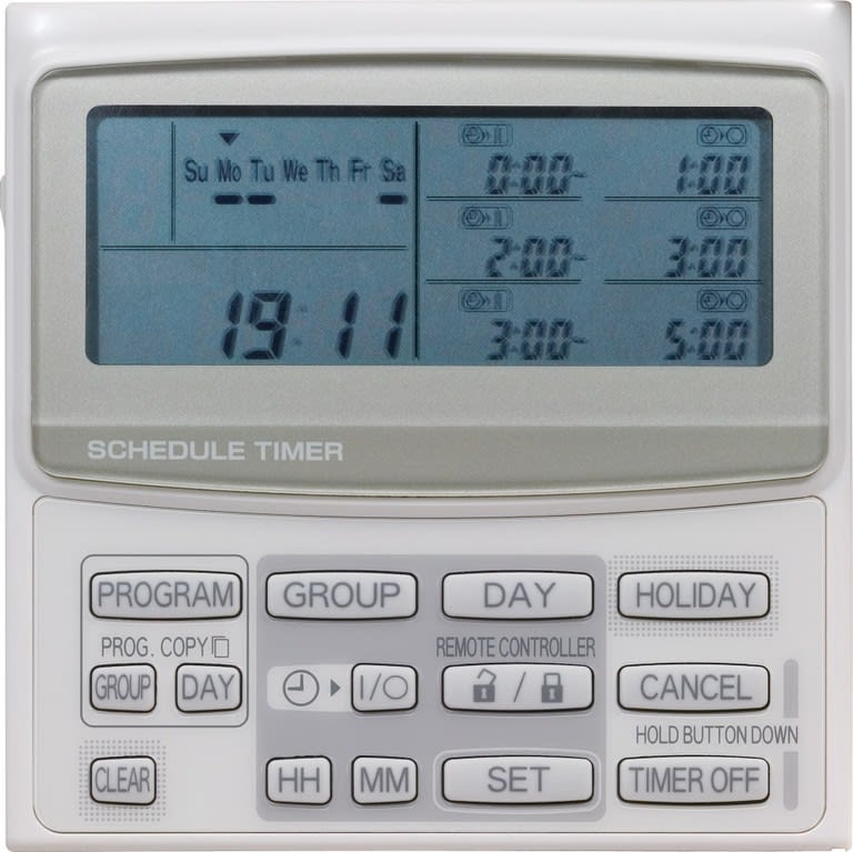 Toshiba Climatisation - Horloge Hebdomadaire