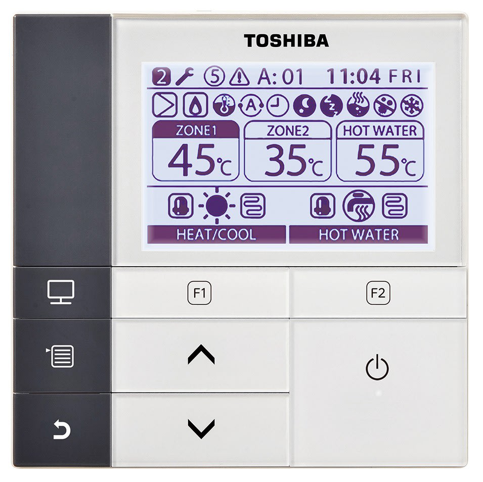 Toshiba Climatisation - Commande filaire ESTIA avec thermostat