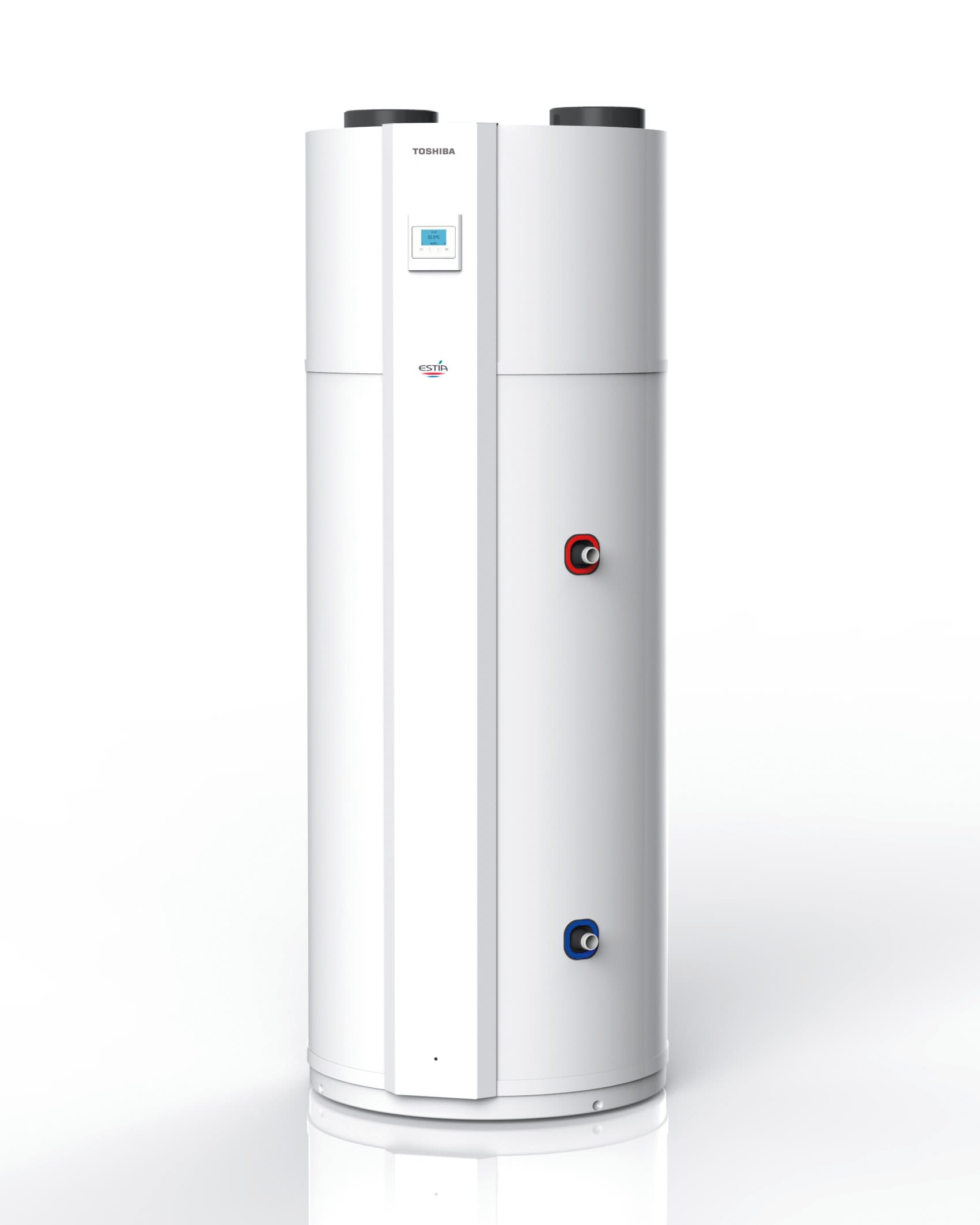 Toshiba Climatisation - Volume de ballon 190L (volume d'eau à 40°C de 247L) ; Monobloc ; Classe A+