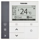 Toshiba Climatisation - Commande filaire avec horloge intégrée multisplit. Compatible gainable U2DVG