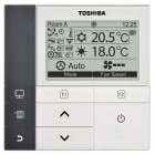 Toshiba Climatisation - Commande filaire premium retro-éclairée RAV/DRV - Programmation hebdomadaire