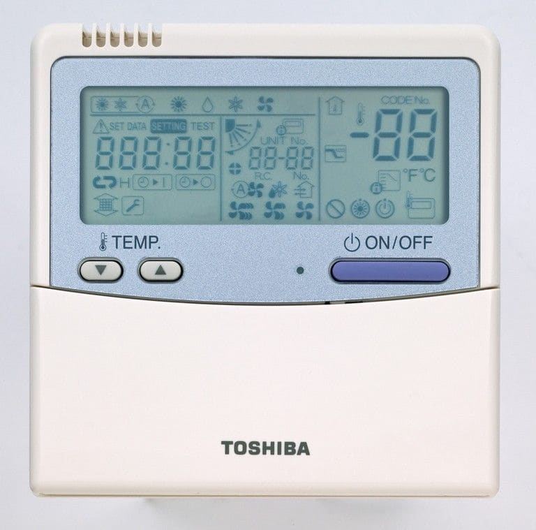 Toshiba Climatisation - Télécommande filaire standard compatible TCCLink et TU2CLink