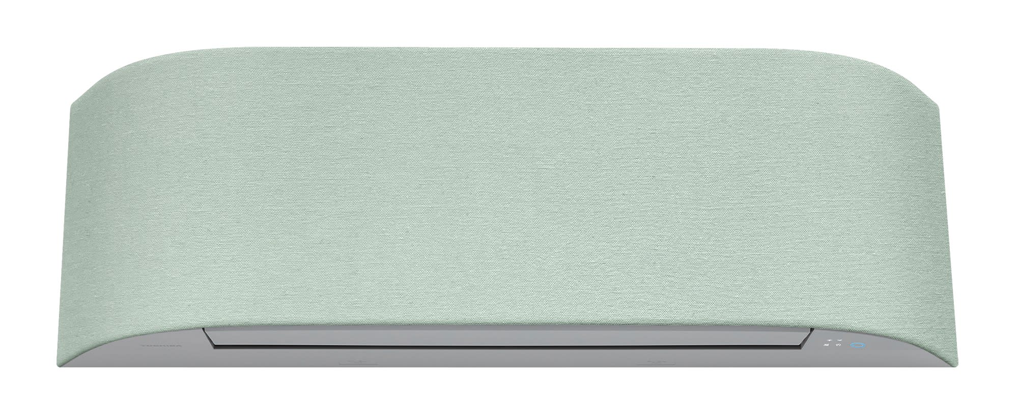 Toshiba Climatisation - Kit Haori - Vert d'eau - Etoffe en tissu personnalisable à l'infini