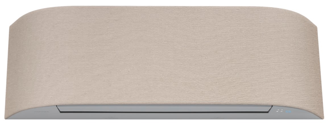 Toshiba Climatisation - Kit Haori - Argile - Etoffe en tissu personnalisable à l'infini