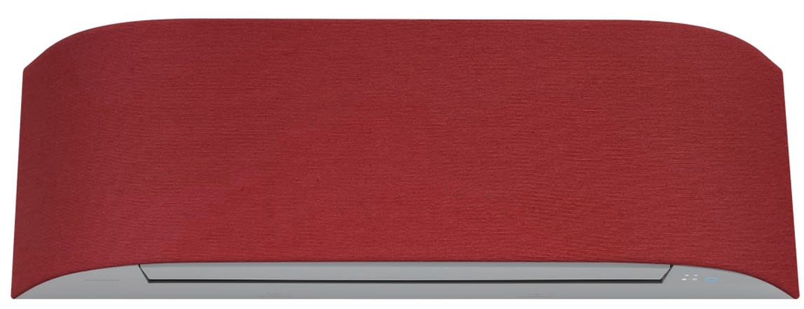 Toshiba Climatisation - Kit Haori - Rouge Cardinal - Etoffe en tissu personnalisable à  l'infini