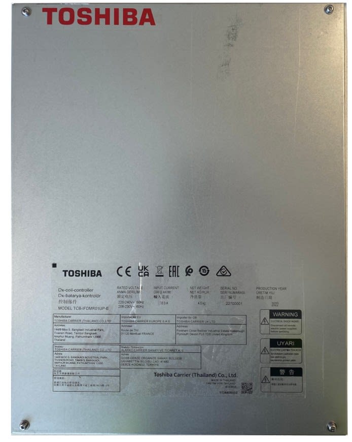 Toshiba Climatisation - Contrôleur kit DX DRV SMMSu (sans relais)