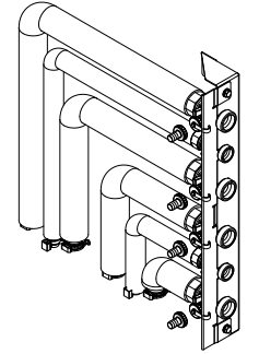 Toshiba Climatisation - Quick Jig Connect Hydrosplit ECS avec connection hydraulique sur la Gauche
