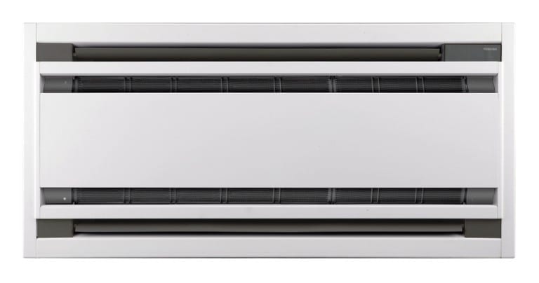 Toshiba Climatisation - Sous face blanche cassette 2 voies DRV tailles 18 à 30