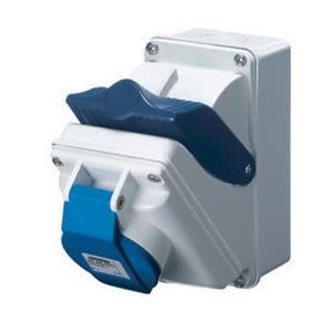 Gewiss - COMBIBLOC A.F.IP44 2P+T 16A 110V 4H - GW66401