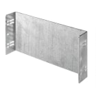 Gewiss - PLAQUE APPAREILLAGE PLEINE METALLIQUE 2X18M.F&E - GW46581