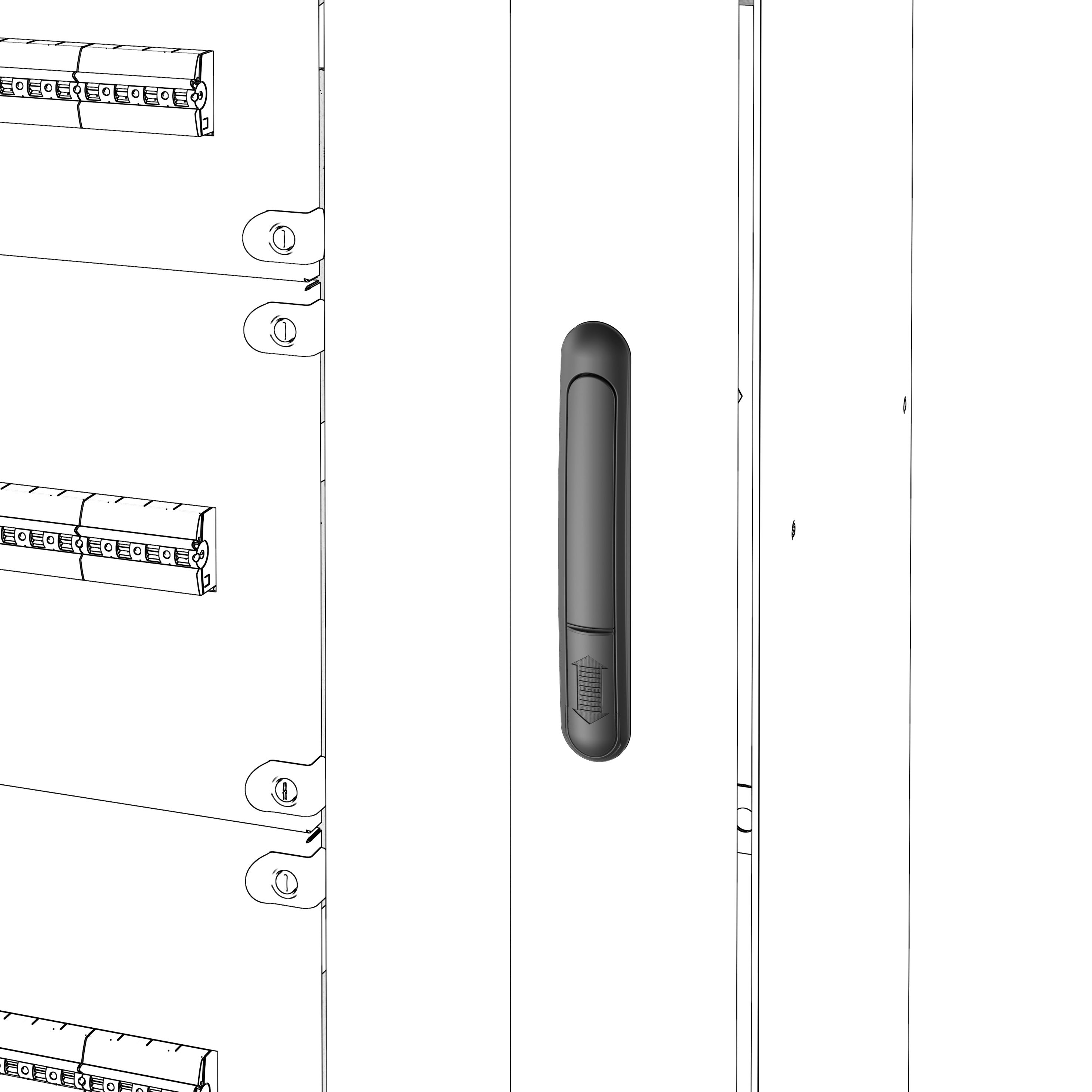 Gewiss - SERR CHIAVE PORTE QDX630L GR