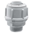 Gewiss - RACCORD FIXE DROIT GAZ GRIS RUN-GAS22