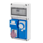 Gewiss - COFFRET COMBINE' TRANSF 24V 1PC 16A 2P+T