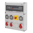 Gewiss - COFFRET DE CHANTIER 63A/6 PRISES