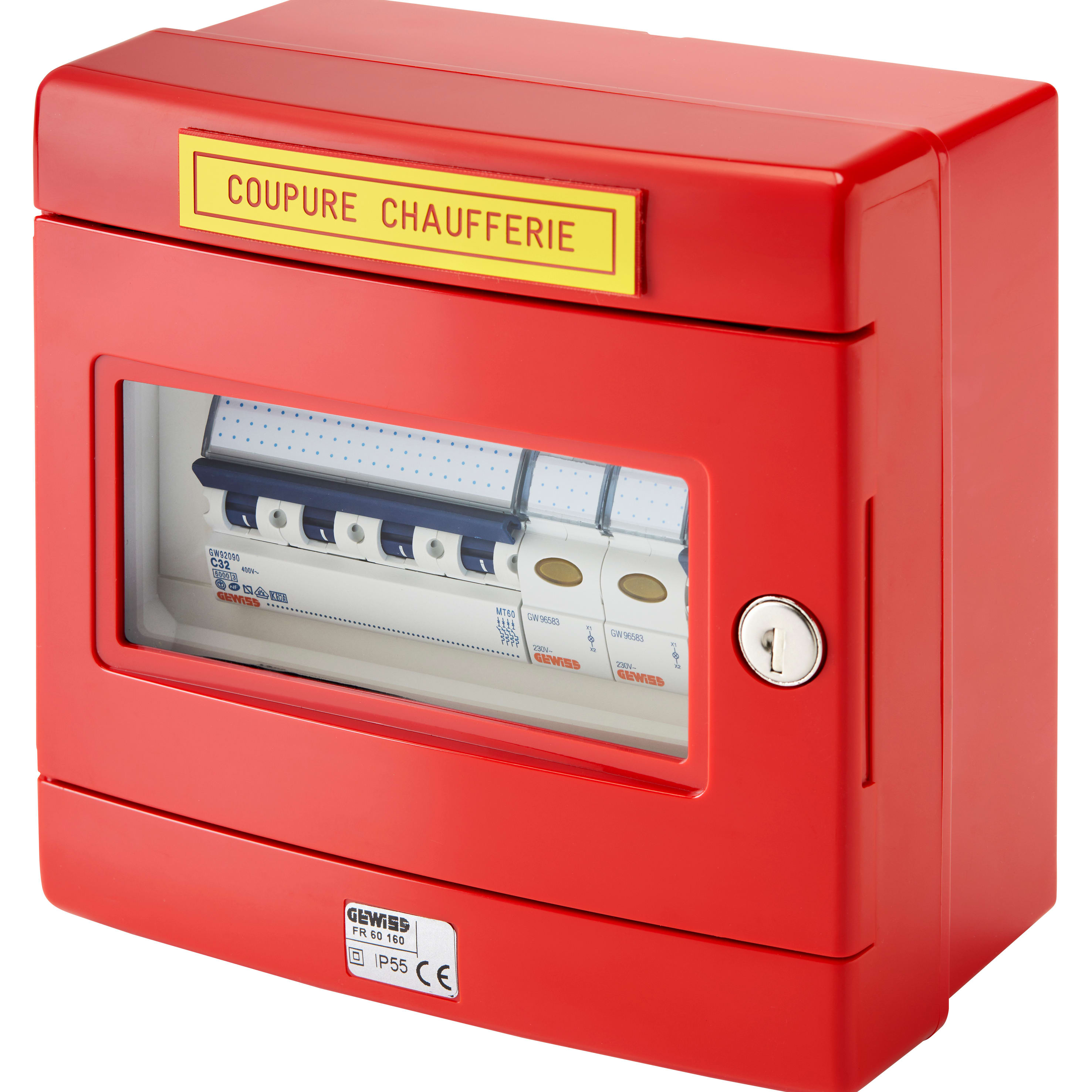 Gewiss - COFFRET CHAUFFERIE TRI+NEUTRE