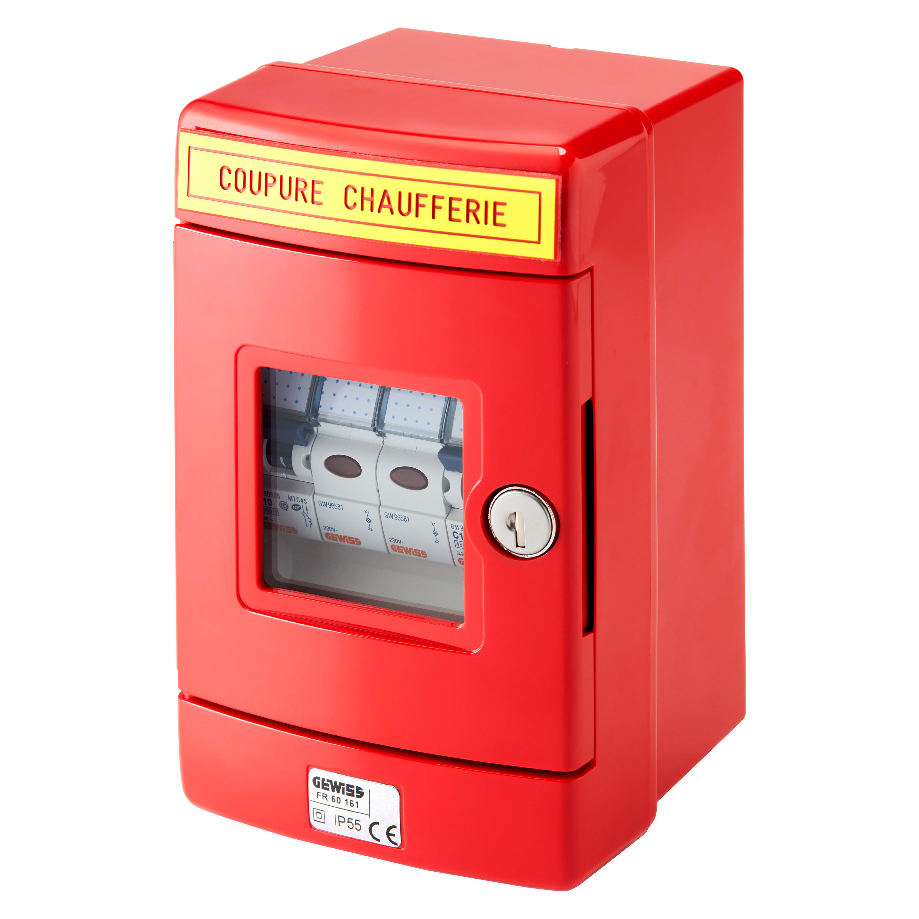 Gewiss - COFFRET CHAUFFERIE MONOPHASE