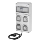 Gewiss - COFFRET 4PC 230V 16A+DD30MA+CABLE