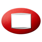 Gewiss - PLAQUE ART 3P CUIR RUBIS