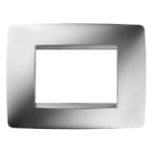 Gewiss - PLAQUE APPAREILLAGE ONE 3P CHROME - GW16103MC
